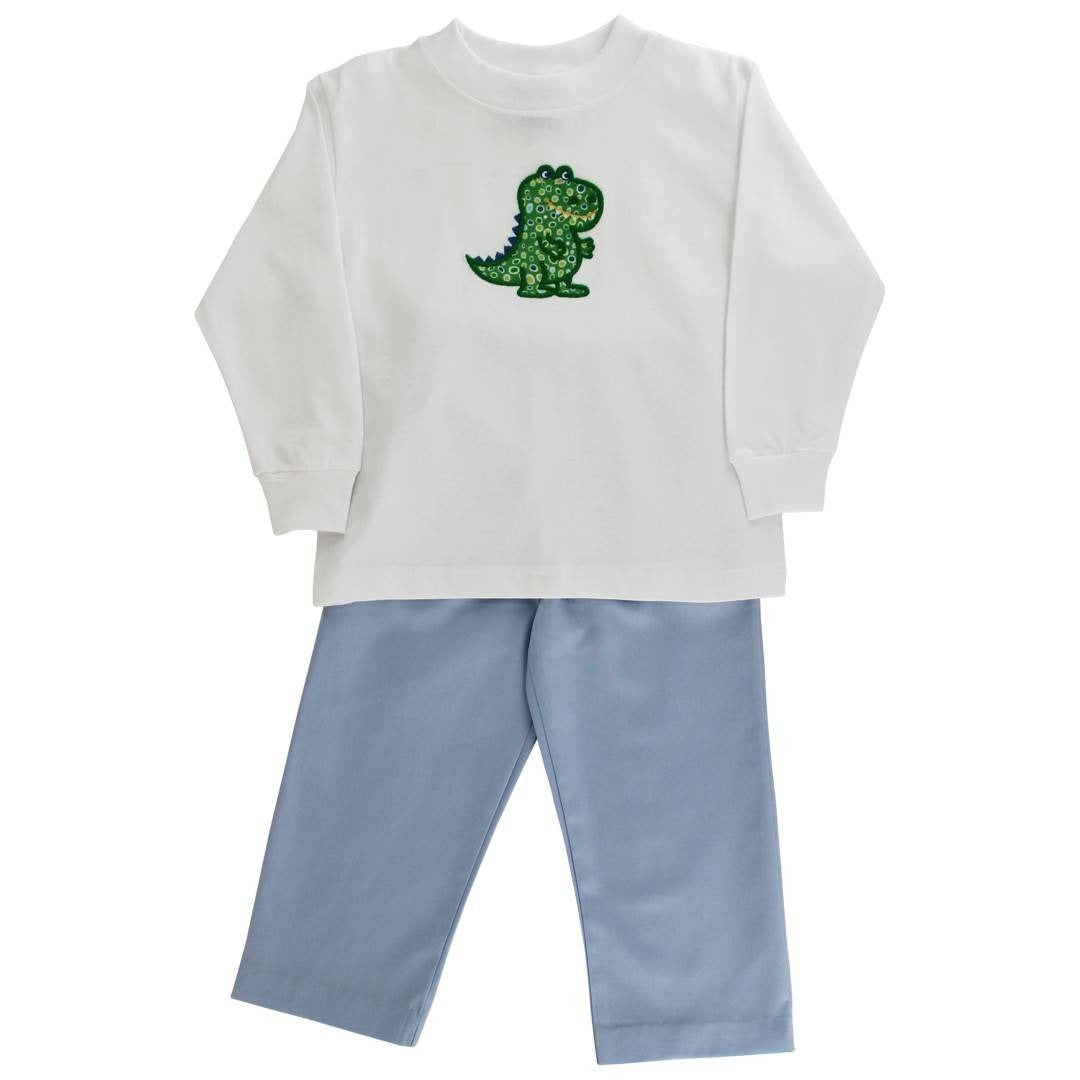 Bailey Boys Darling Dino Boys Pant Set 25508-PTSB 5207