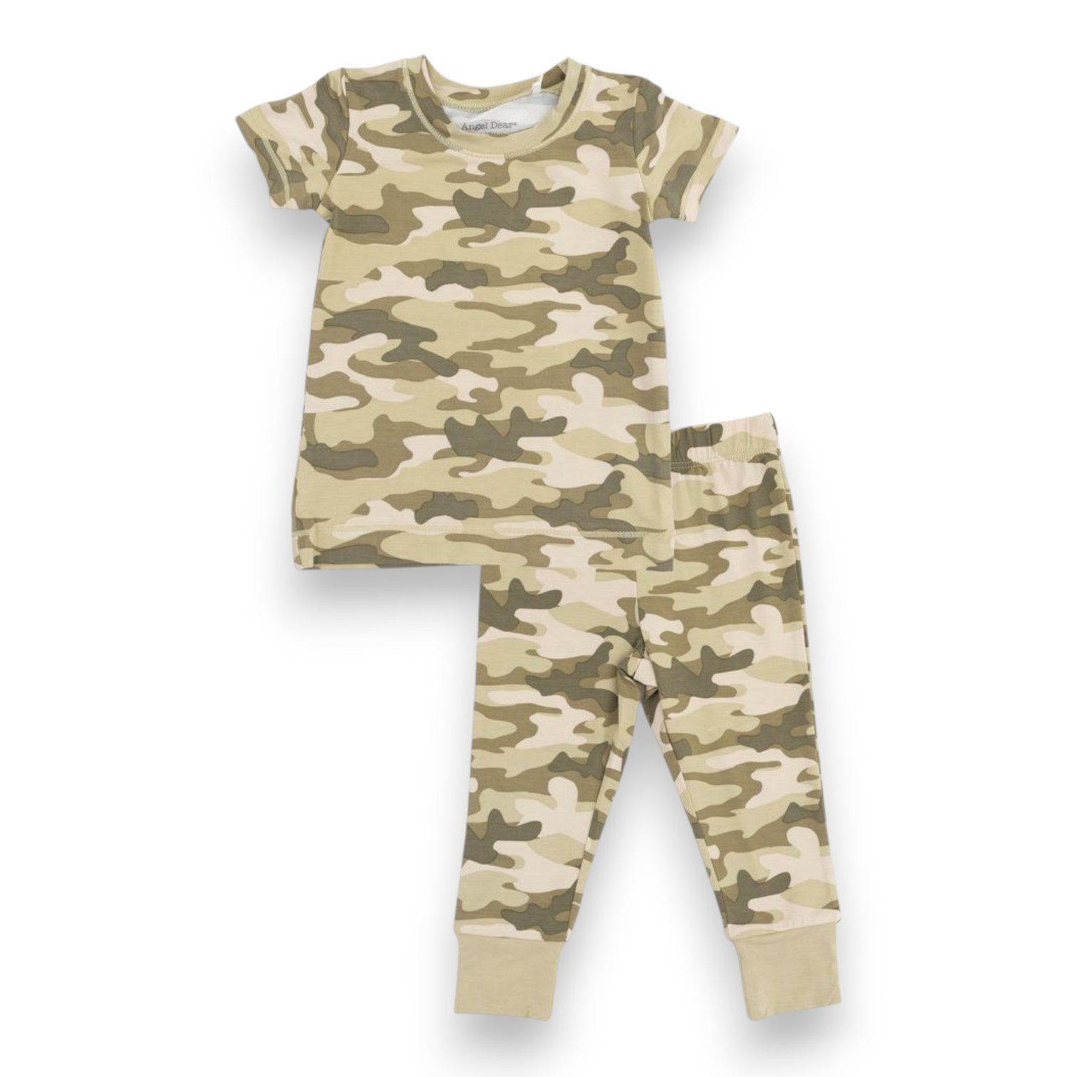 Angel Dear Short Sleeve Camo Lounge wear Set 257-F26-CAM 5308
