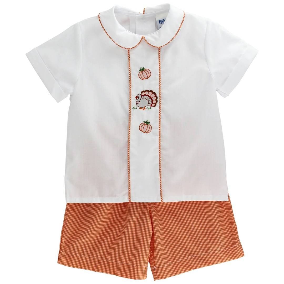 Bailey Boys Turkey Trot Dressy Short Set 25722-DSS 5207