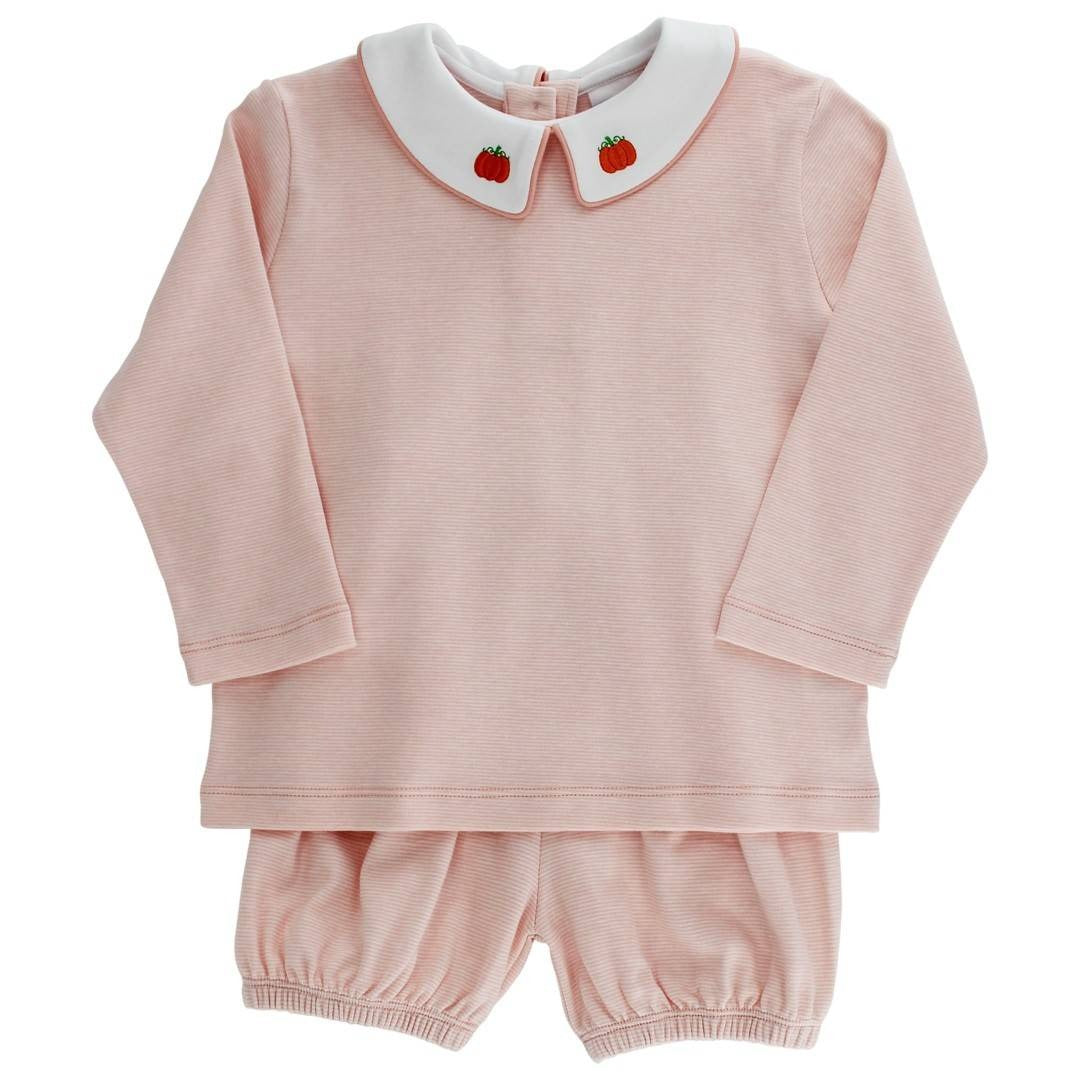 Bailey Boys Pumpkin Bloomer Set 5207