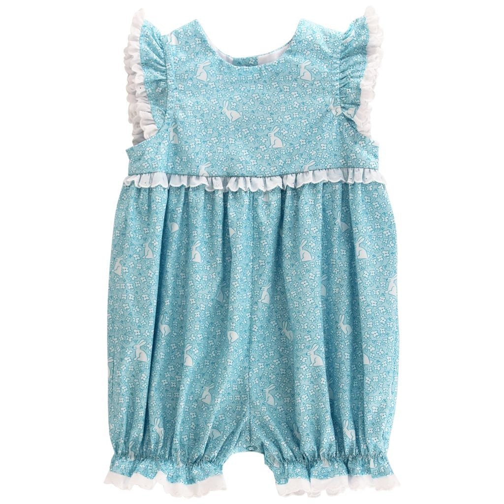 Bailey Boys Bunny Meadows Short Romper 26100-ROS 5301