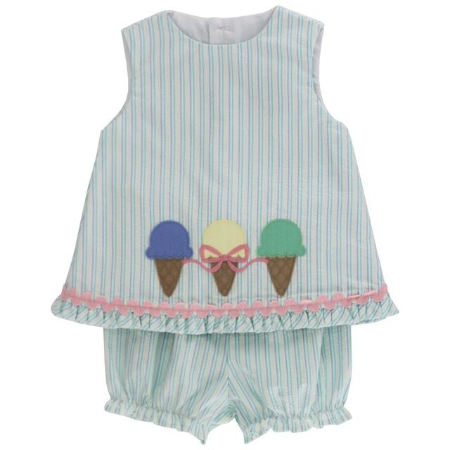 Bailey Boys Sundae Funday Criss Crop W/Bloomer 26123 -CCb 5301