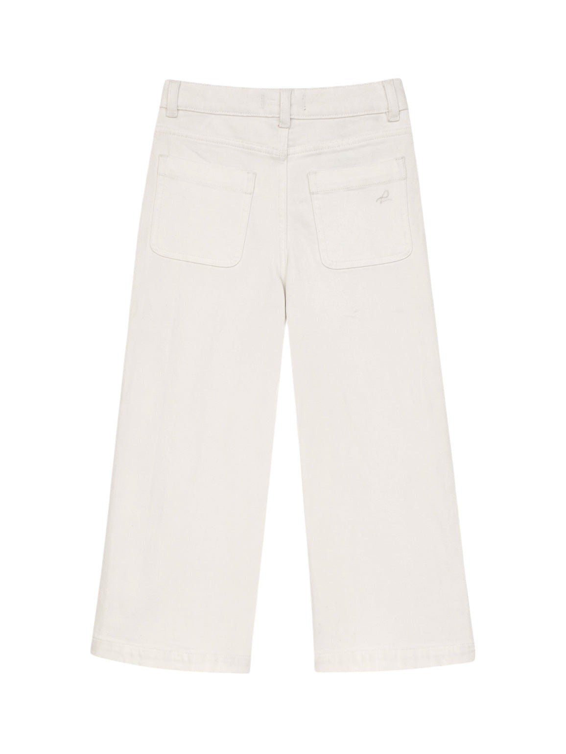 DL 1961 High Rise Wide Leg Jeans White 26398 5202