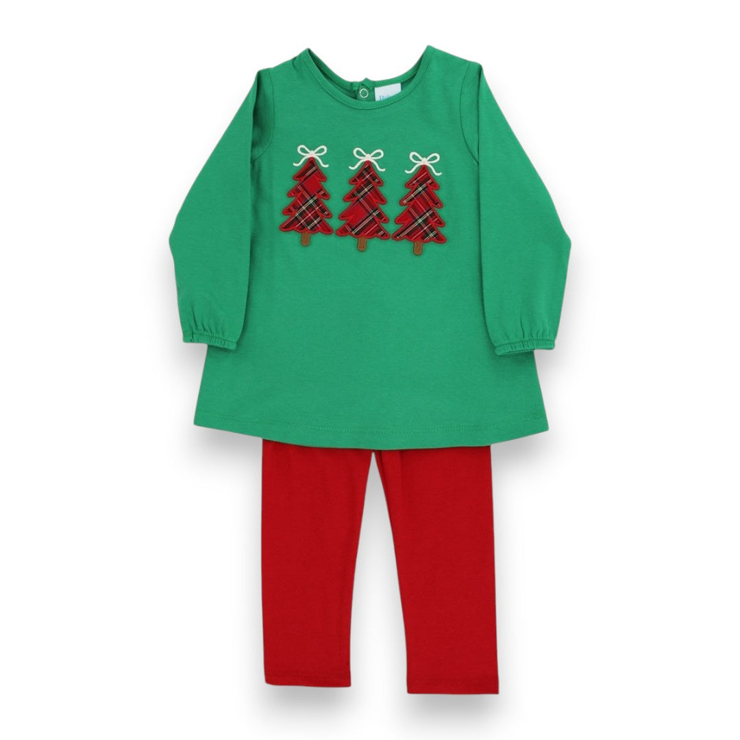 Bailey Boys Festive Trees Tunic Pant Set 26512-TPS 5309