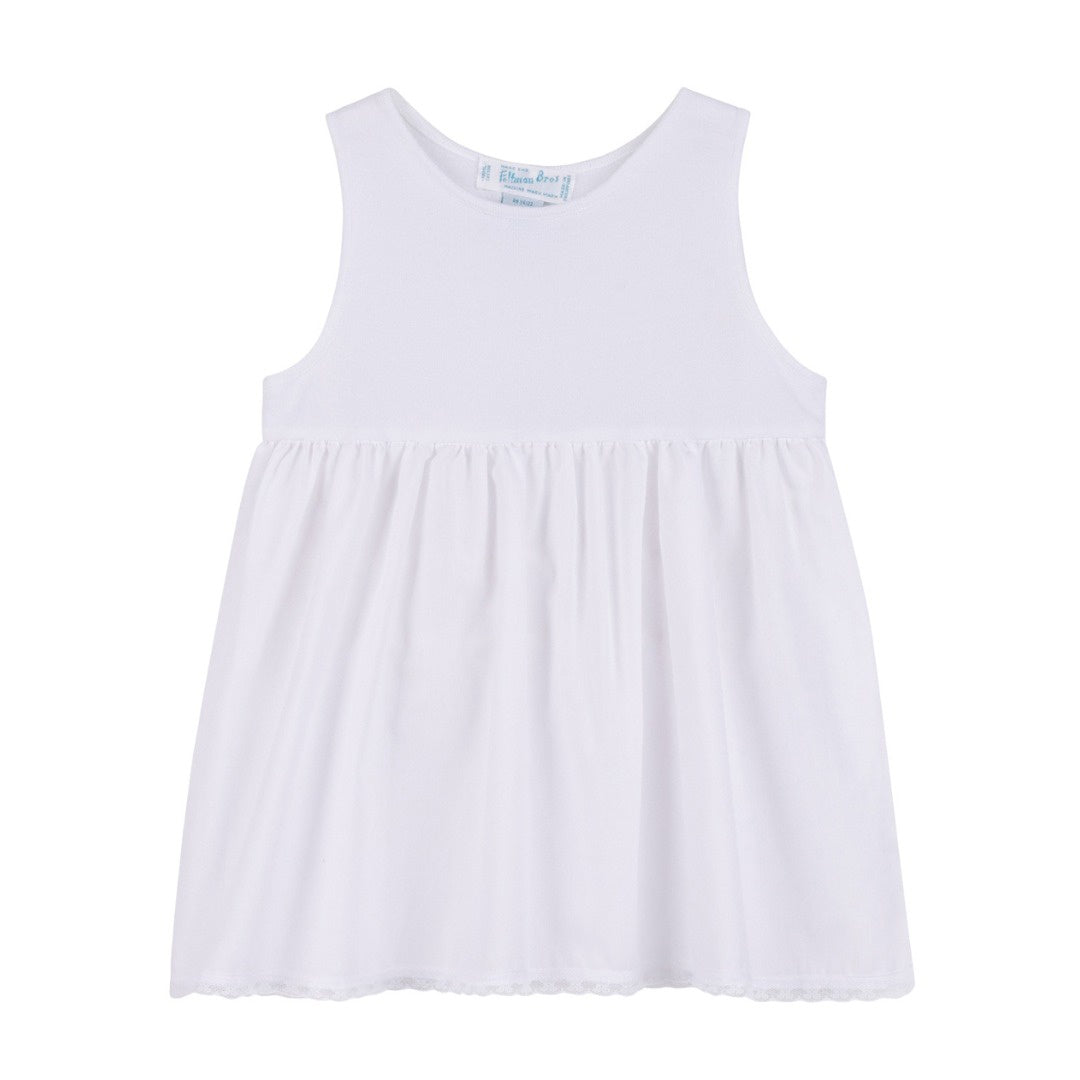 Feltman Brothers Girls White Slip 27001 5109