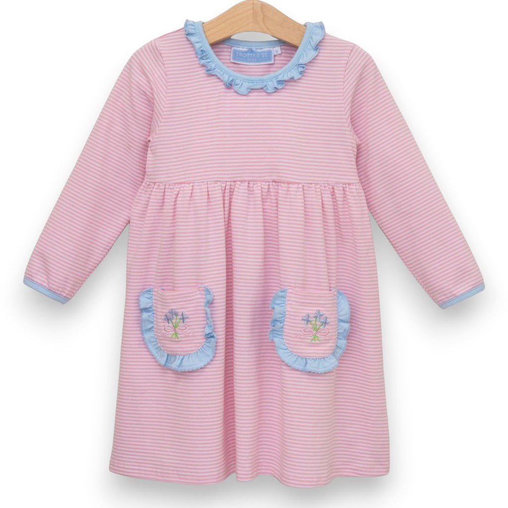 Trotter Street Kids Flower Bouquet Dress TSK-02819 5307