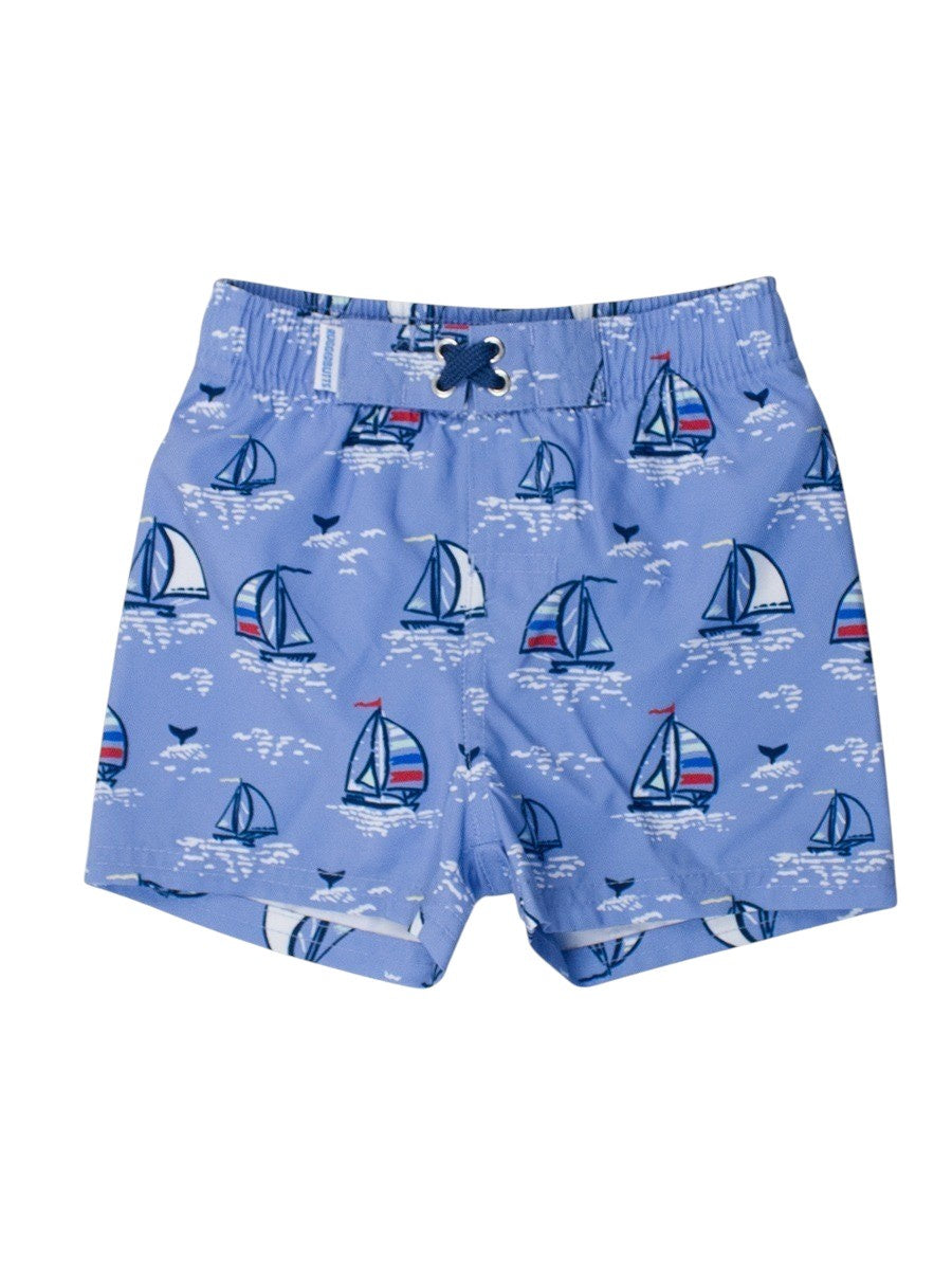 RuggedButts Swim Trunks Blues Seas the Day 2SW0371 5201