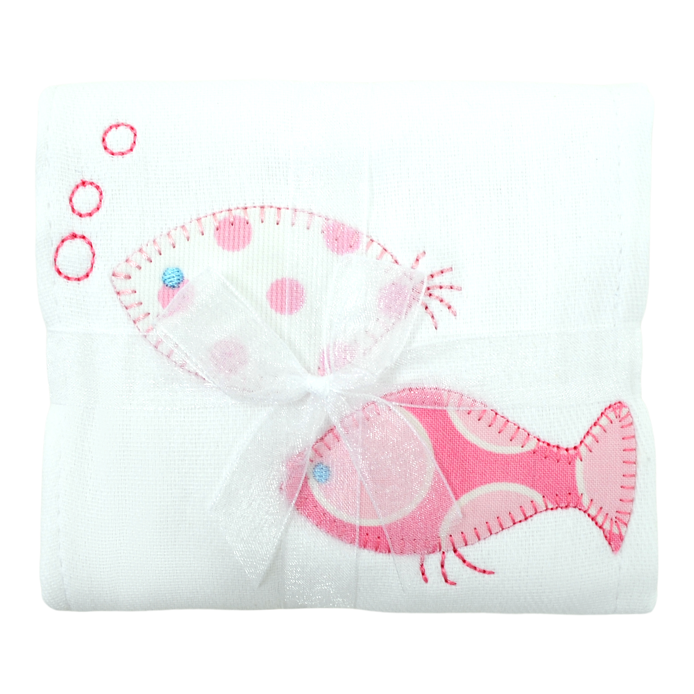 3 Marthas Applique  Burp Pad