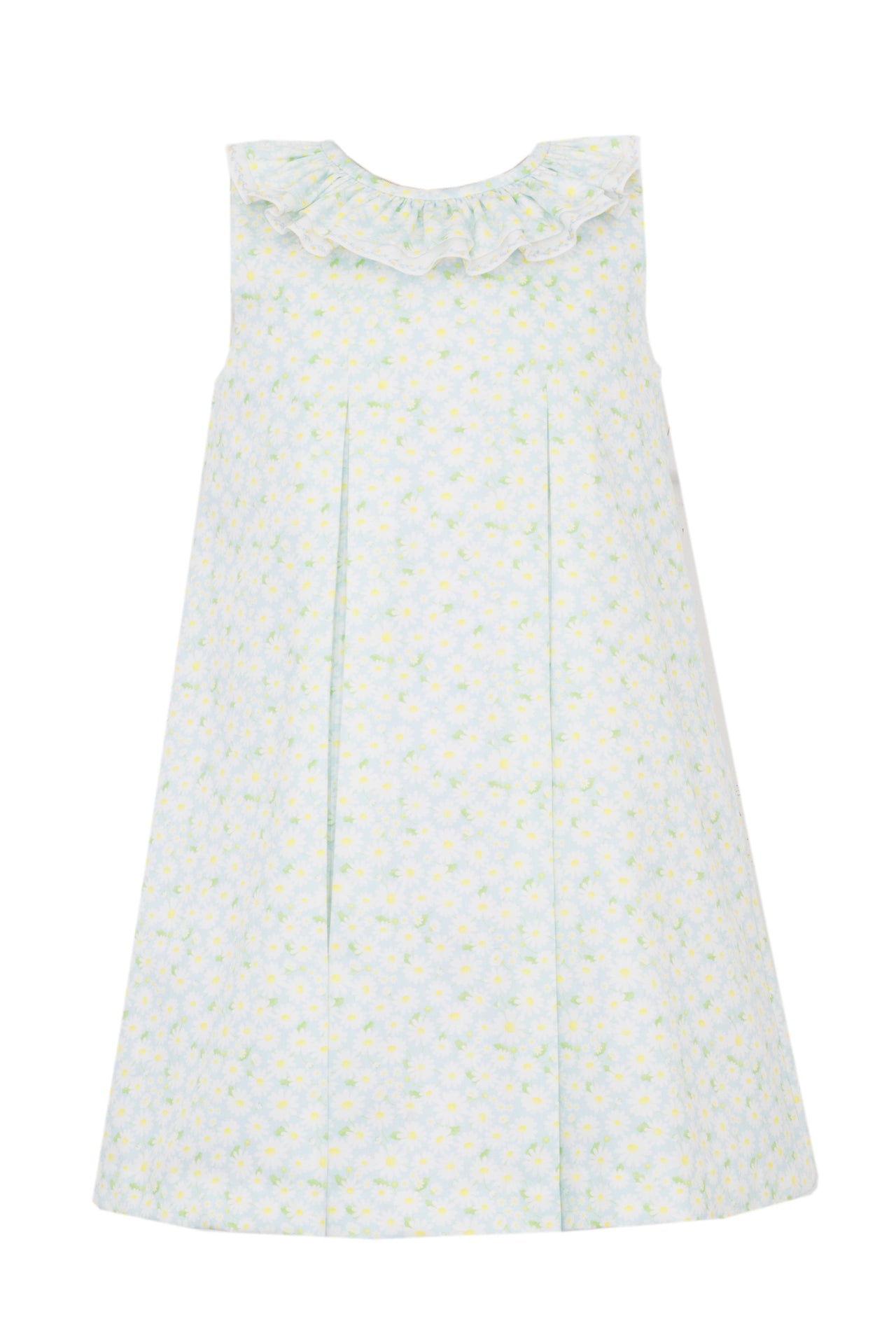 Claire & Charlie Daisies A-Line Dress W/Double Ruffle Collar Sleeveless 3003D2-CS25 5202