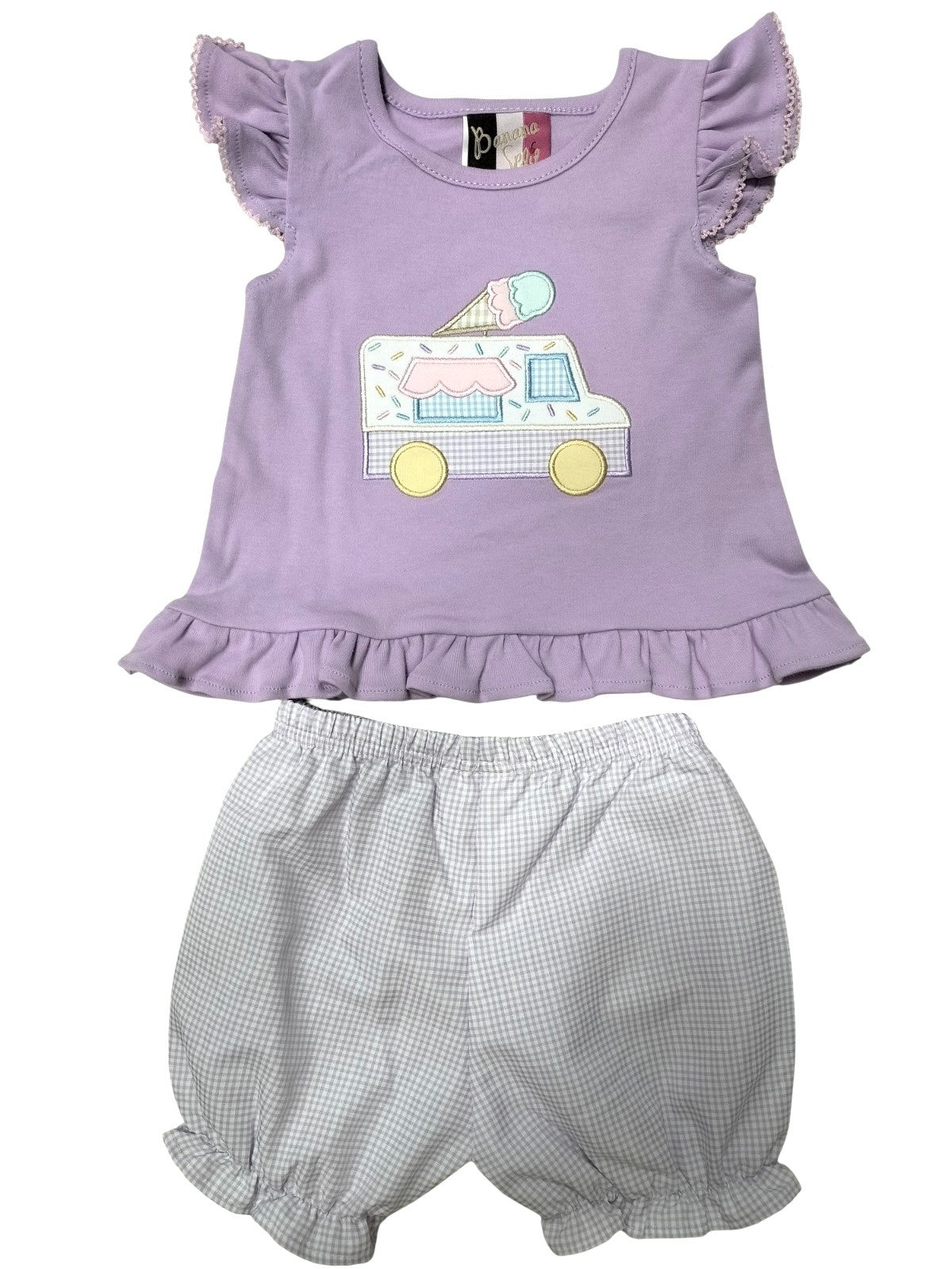 Banana Split I Scream, You Scream A/S Bloomer Set 312 5301