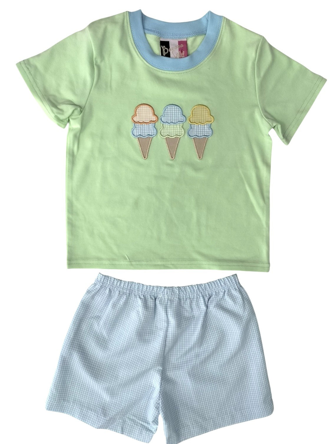 Banana Split I Scream, You Scream Boy Short Set 313 5301