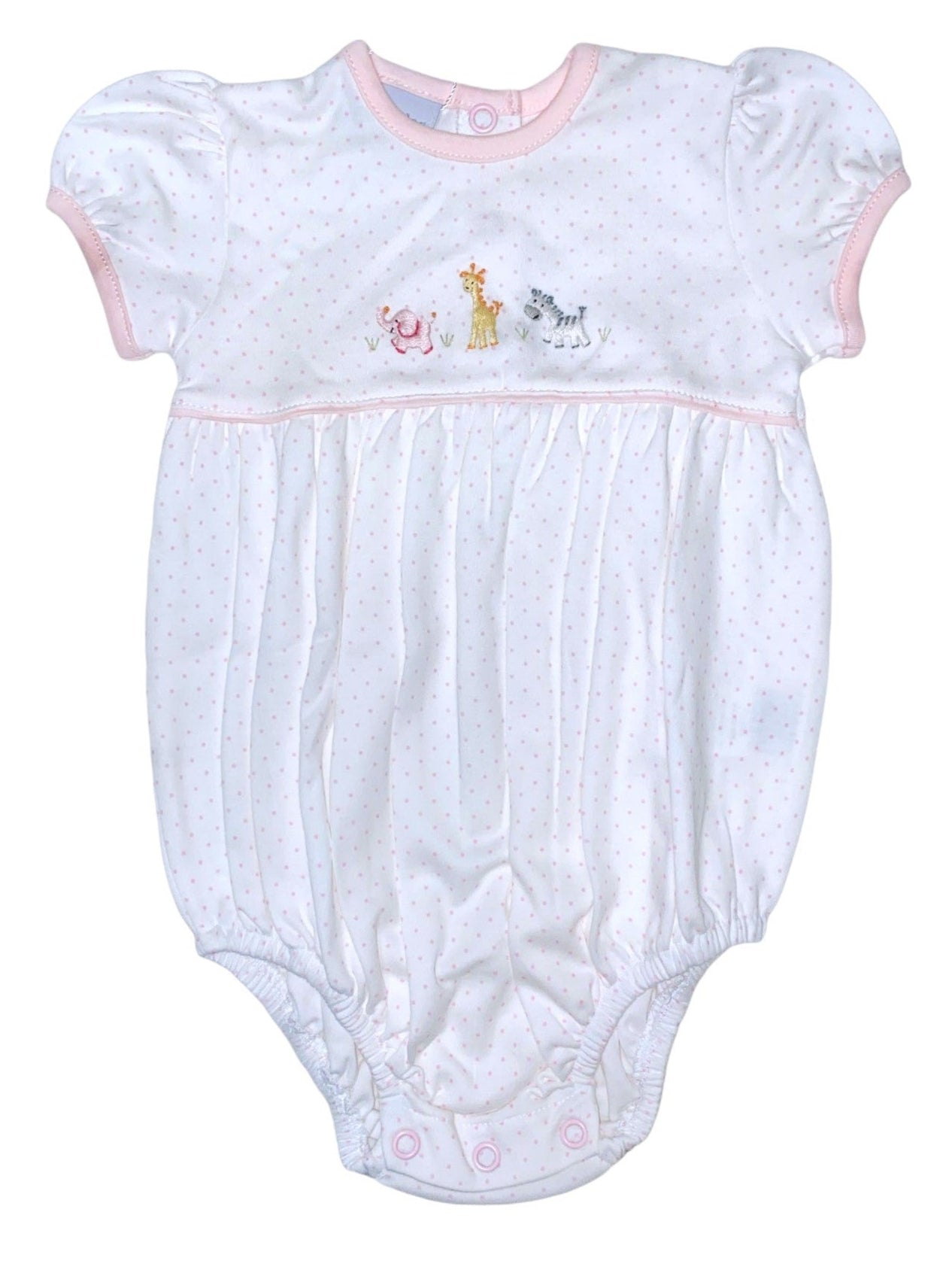 Squiggles Mini Girl Baby Safari Bubble W/46 Trim M265G/310/PD 5112