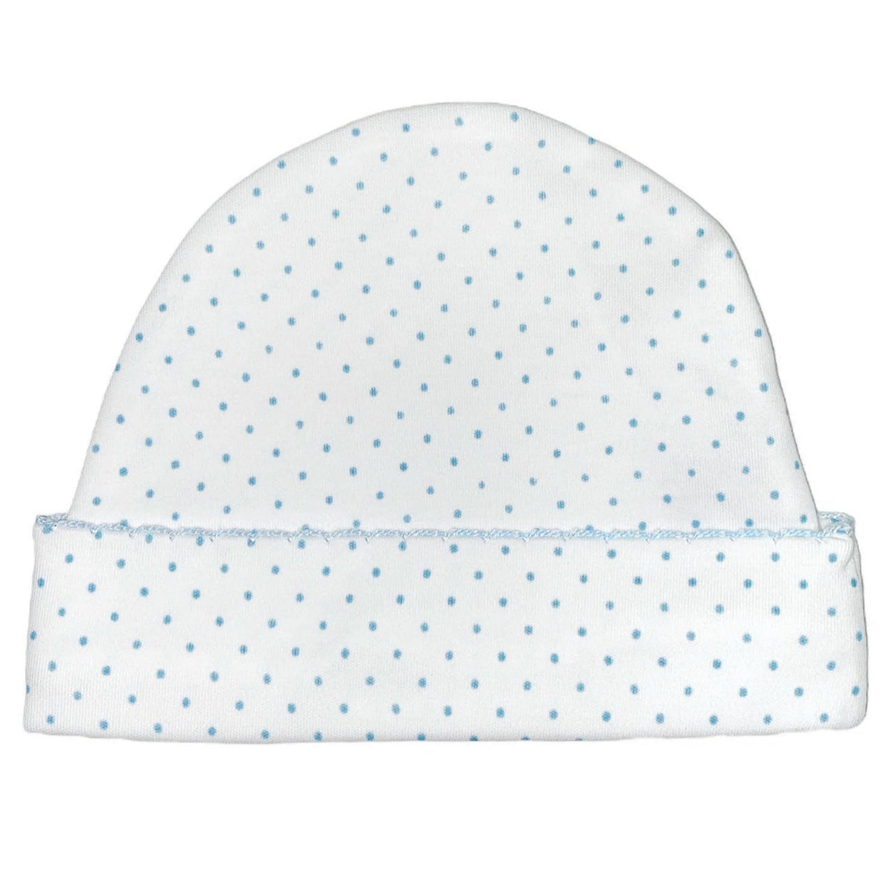 Squiggles Beanie Cap W/Picot Trim NB 142 5112