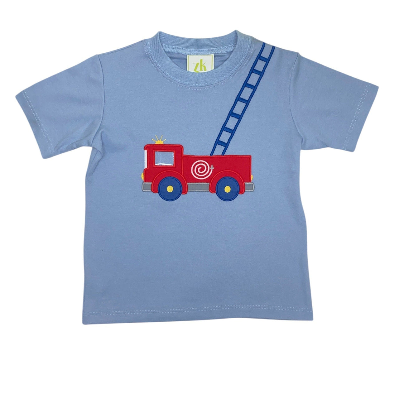 Zuccini Firetruck Harry's Tee Cloud Knit 5201