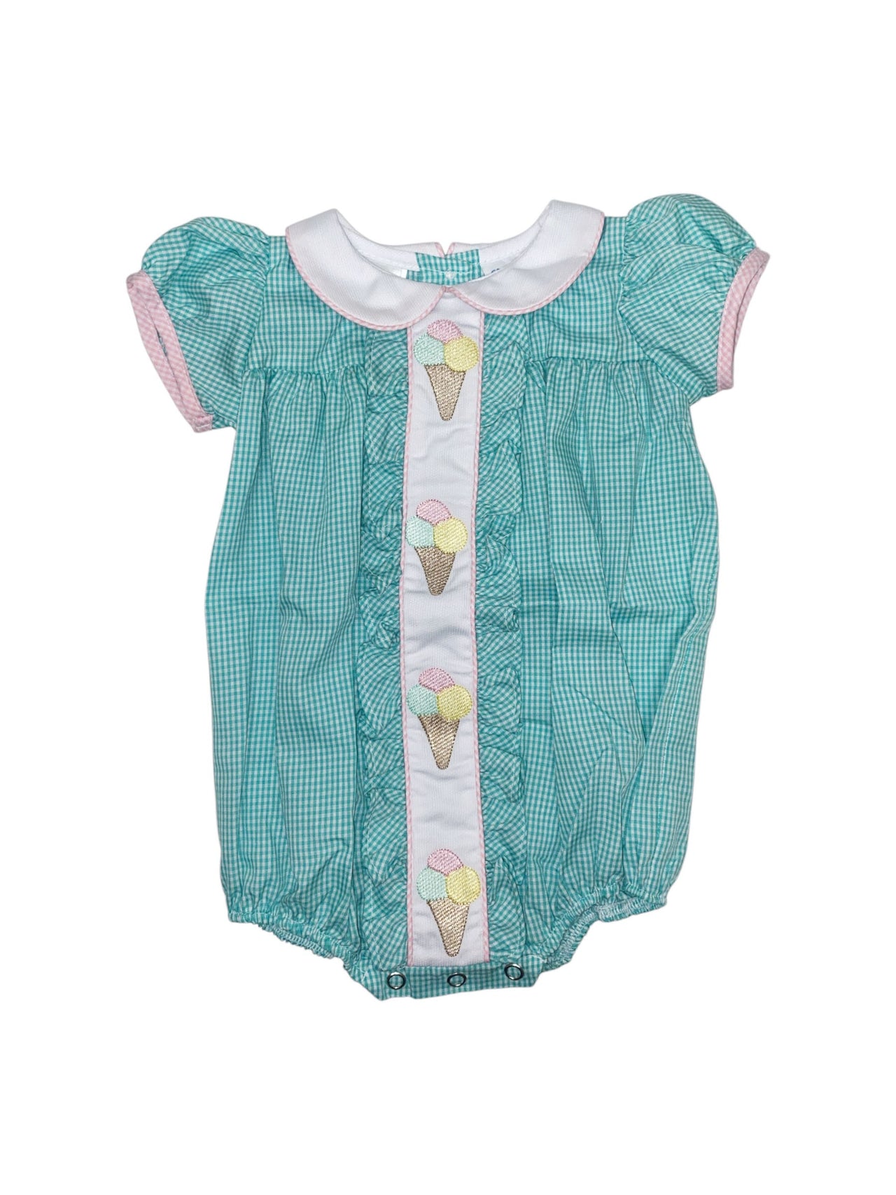 Lulu Bebe ICPO Center Emb Bubble W/Ruffle MILLY-15 5202