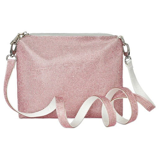 Iscream Rose Crystal Cross Body Bag