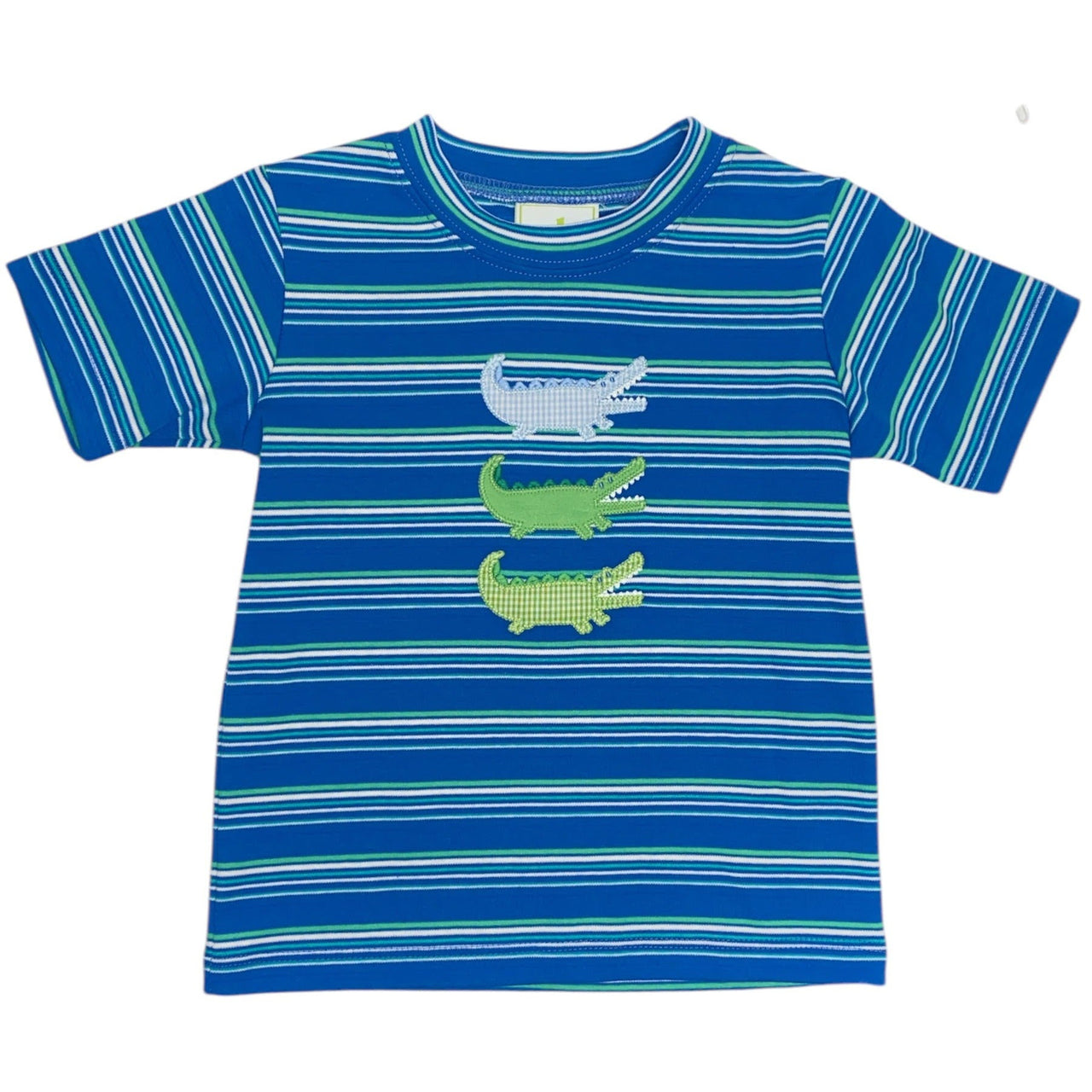 Zuccini Alligator Harry's Play Tee Blue, Green & Turquoise 5202