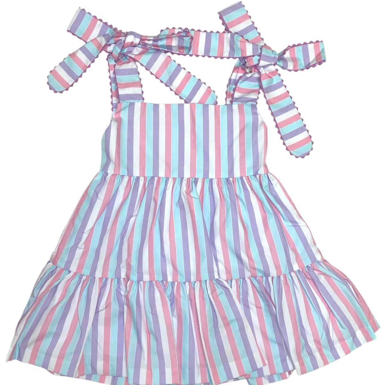 Mint Magnolia Amelia Sundress Cotswold Candy Stripes 5203