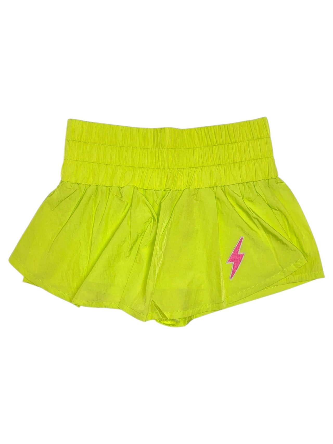 Little Olin Gathered Mini Skort Double Layer W/Shorts Visible in the back 5202