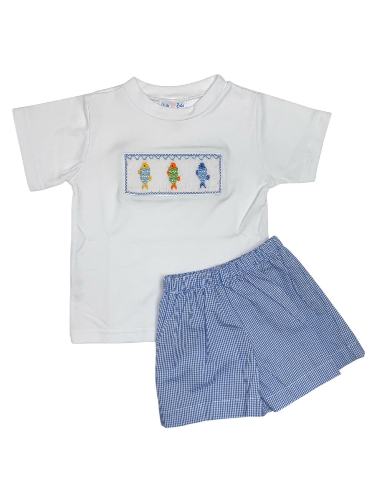 Lulu Bebe Fish Short Set Tom 5202