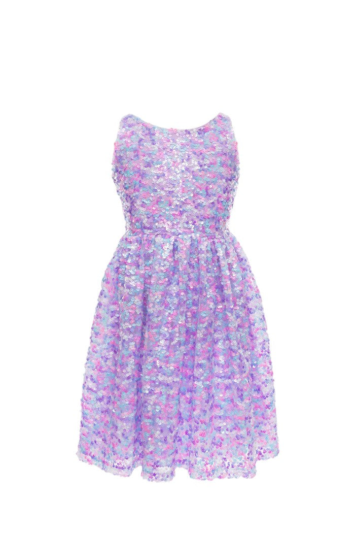 Great Pretenders Purple Party sequin Dress