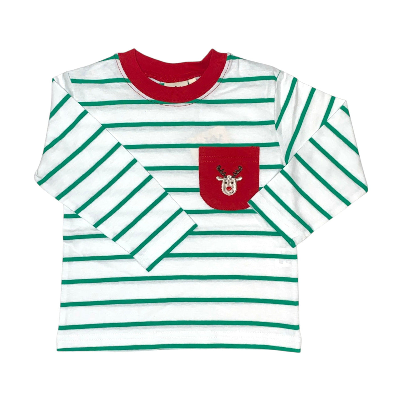 Luigi Holiday L/S Stripe T-Shirt Fall 25 5207