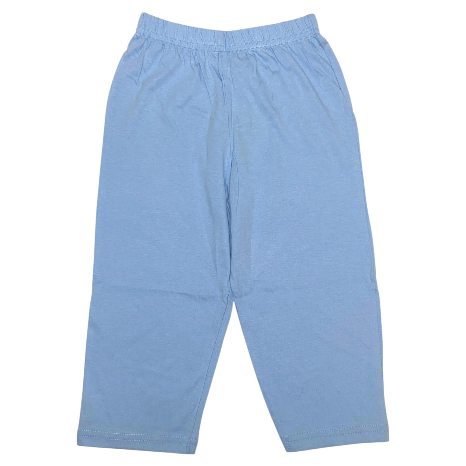 Luigi Jersey Solid Straight Pants 5207