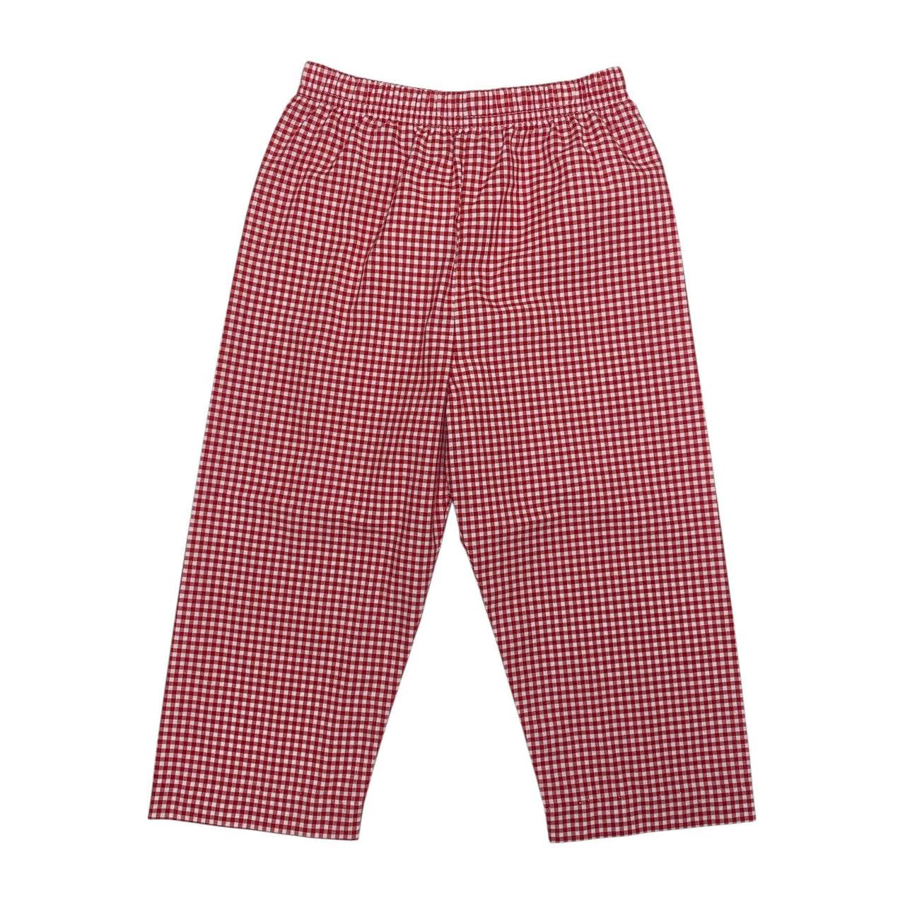 Name Dropper PL Red Medium Check Leo Pant 5208