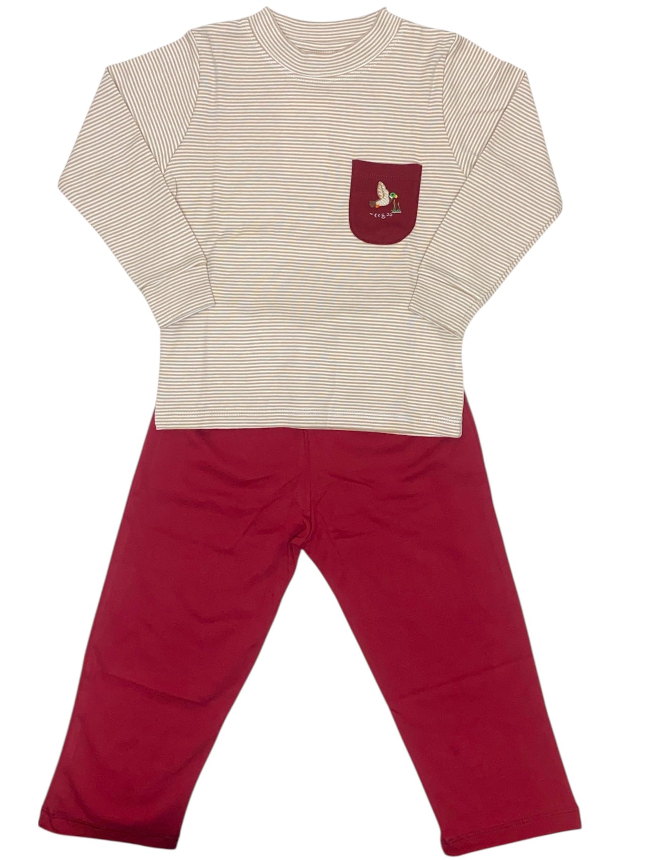 Squiggles Up Up and Away on Pocket Top & Pant 127P/664 5208