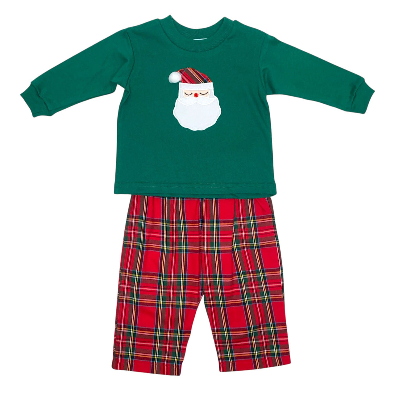 Funtasia Too Long Sleeve Tee Santa & HW Plaid Pant 75900/75925 5208
