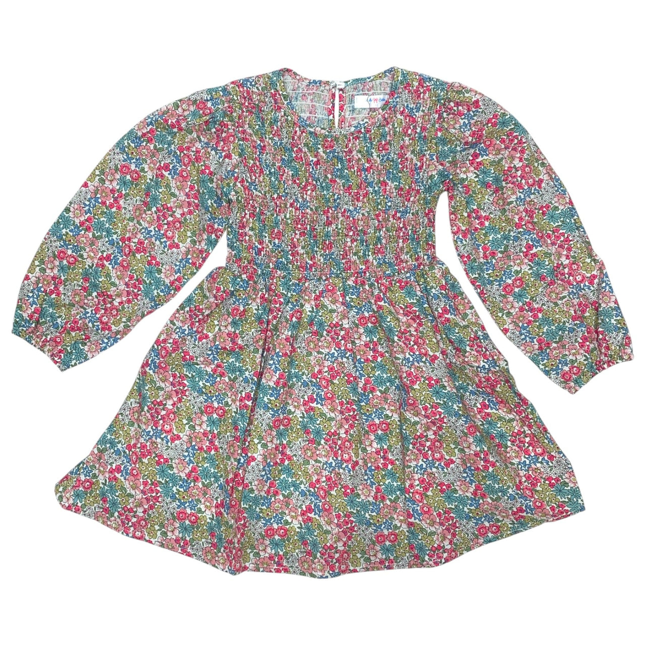 Lulu Bebe Smocked Bodice Dress Emily-FL 5208