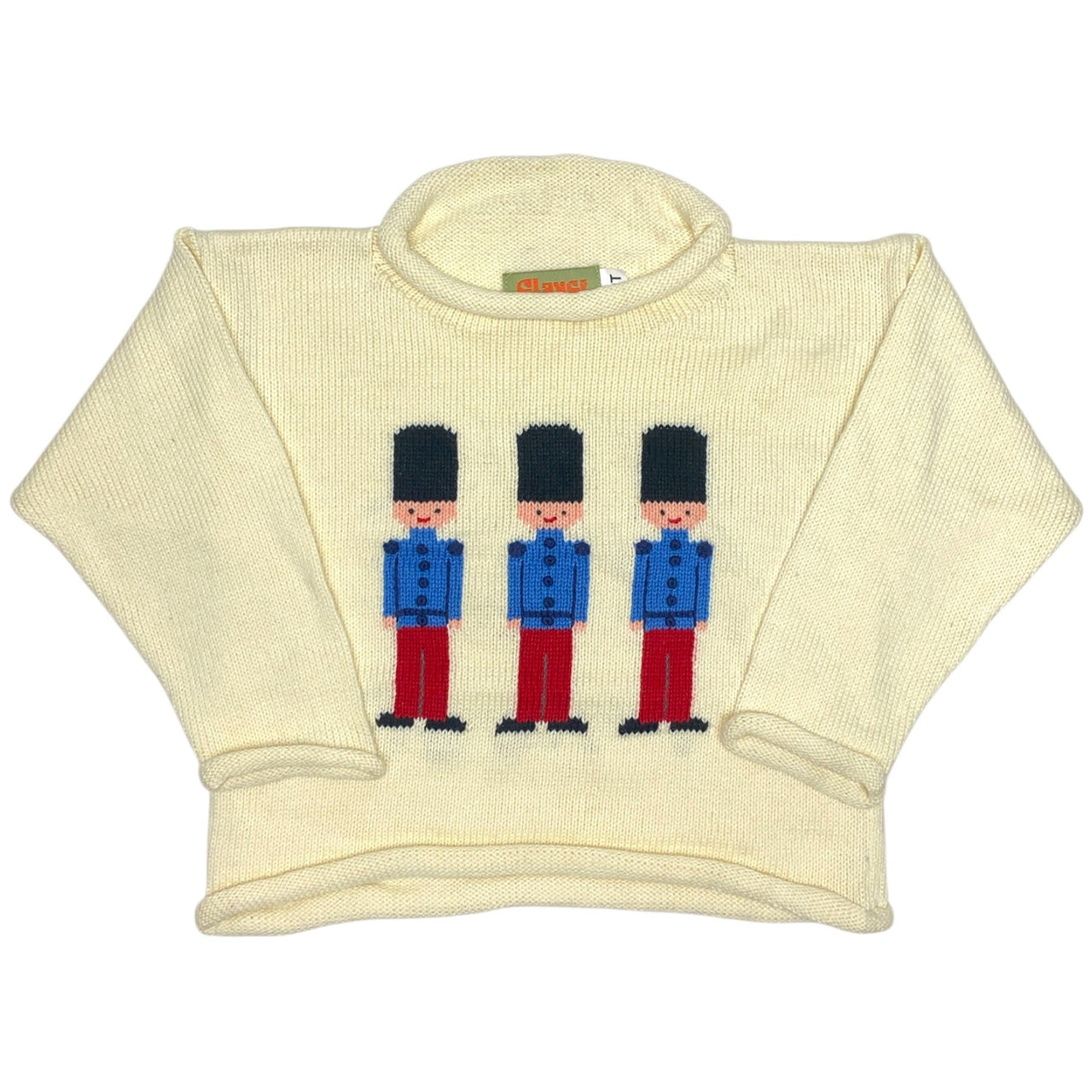 Luigi Three Toy Soldiers Roll Neck Sweater D13334R-02 5208