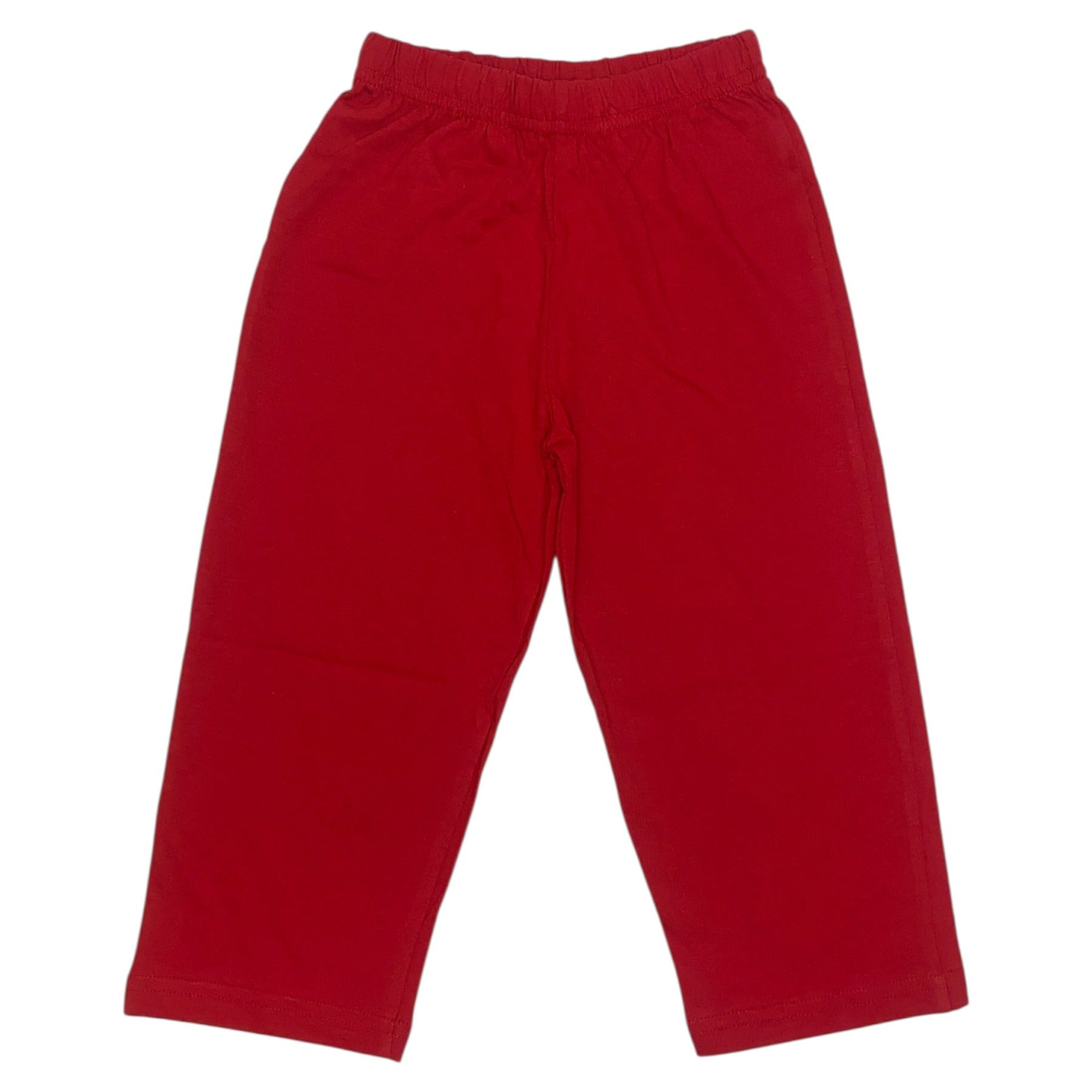 Luigi Jersey Solid Straight Pants 5207