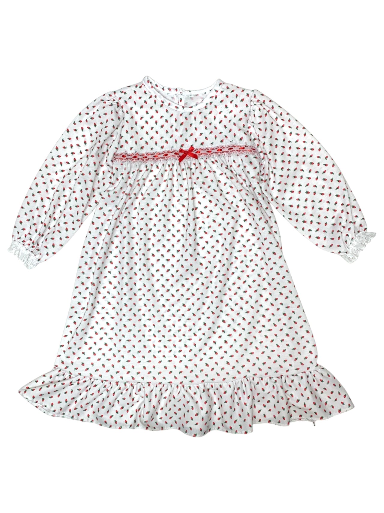 ICM Red Rosebud Gown 5109