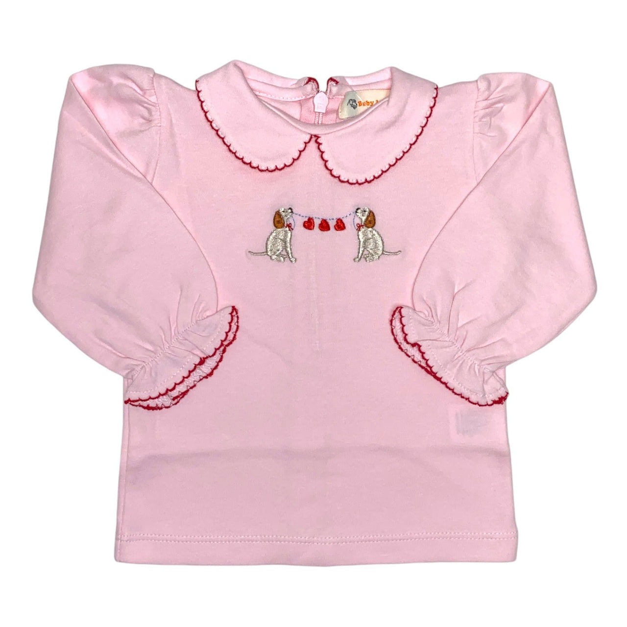 Luigi L/S K Blouse Emb Labs & Hearts on a String F11569 KB068-M8093 5212