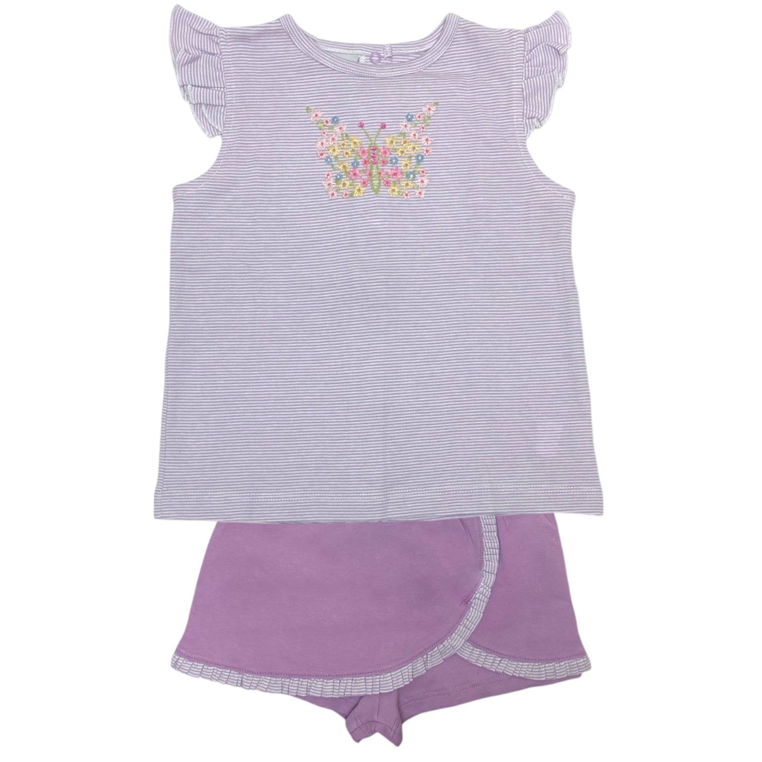 Squiggles Dreamy Butfly Butterfly Sleeve Skort Set 147SK/P714 5301