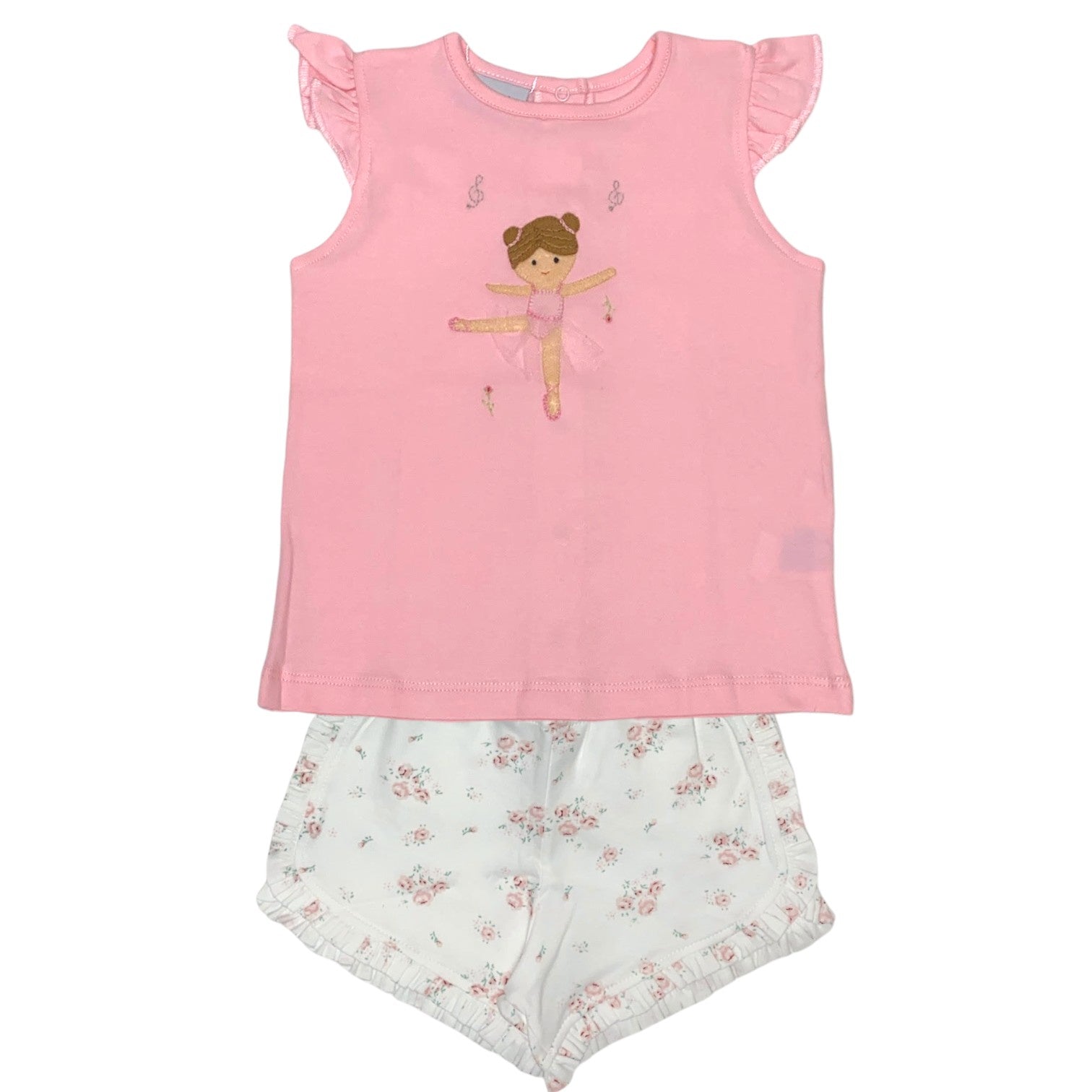 Squiggles Betsy Ballerina Butterfly Sleeve Short Set 147/325 5301