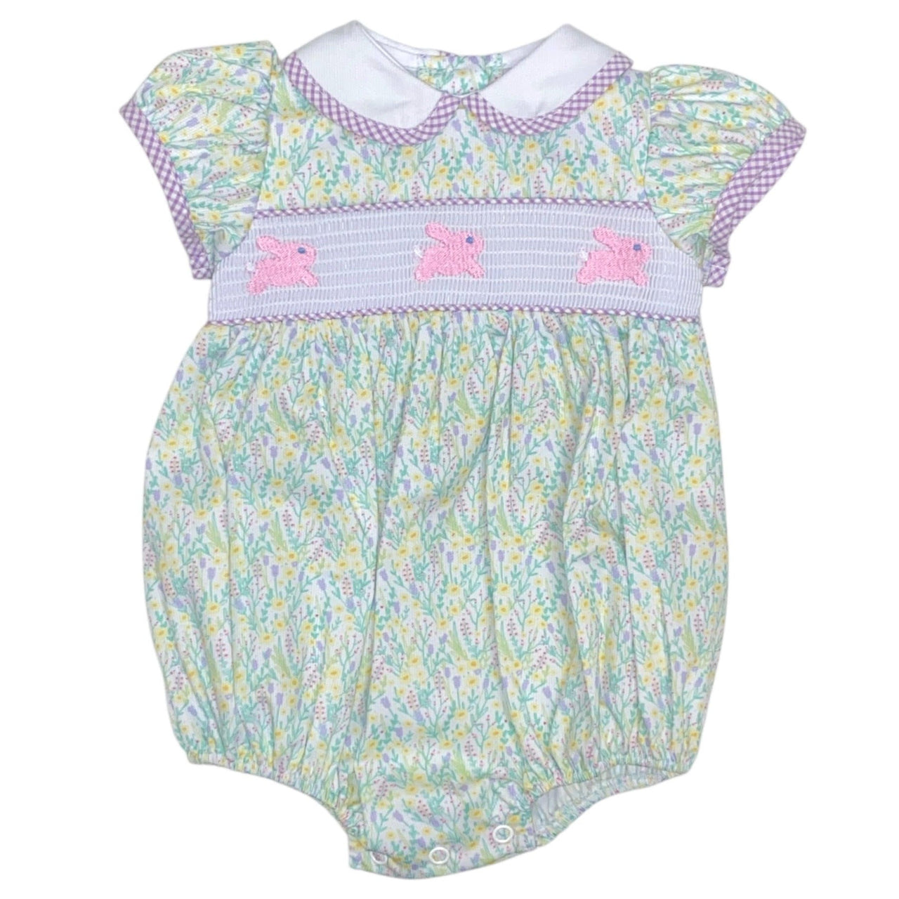 Zuccini Flower Garden Daria Bubble Flowers Garden Print 5301