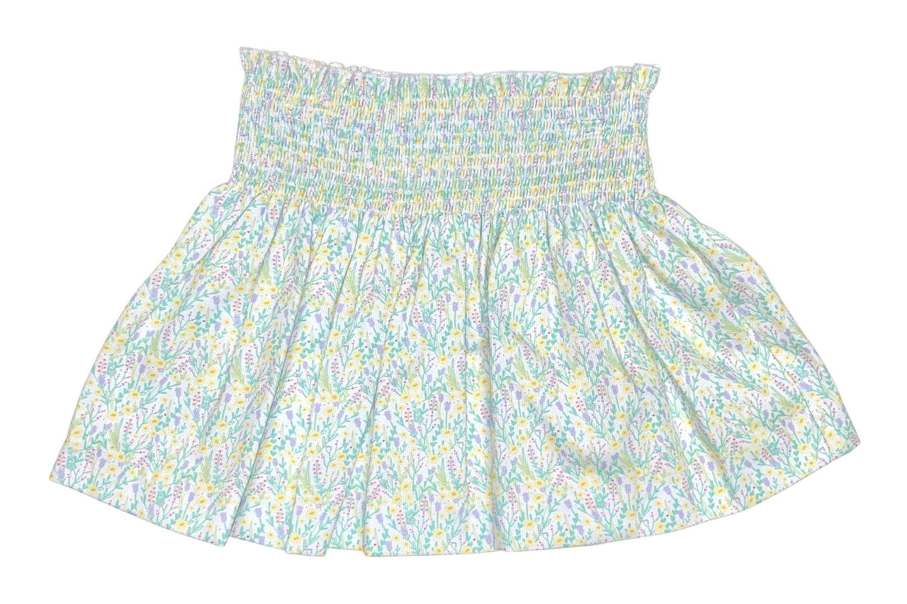 Zuccini Flower Garden Anya Skirt Flowers Garden Print 5301