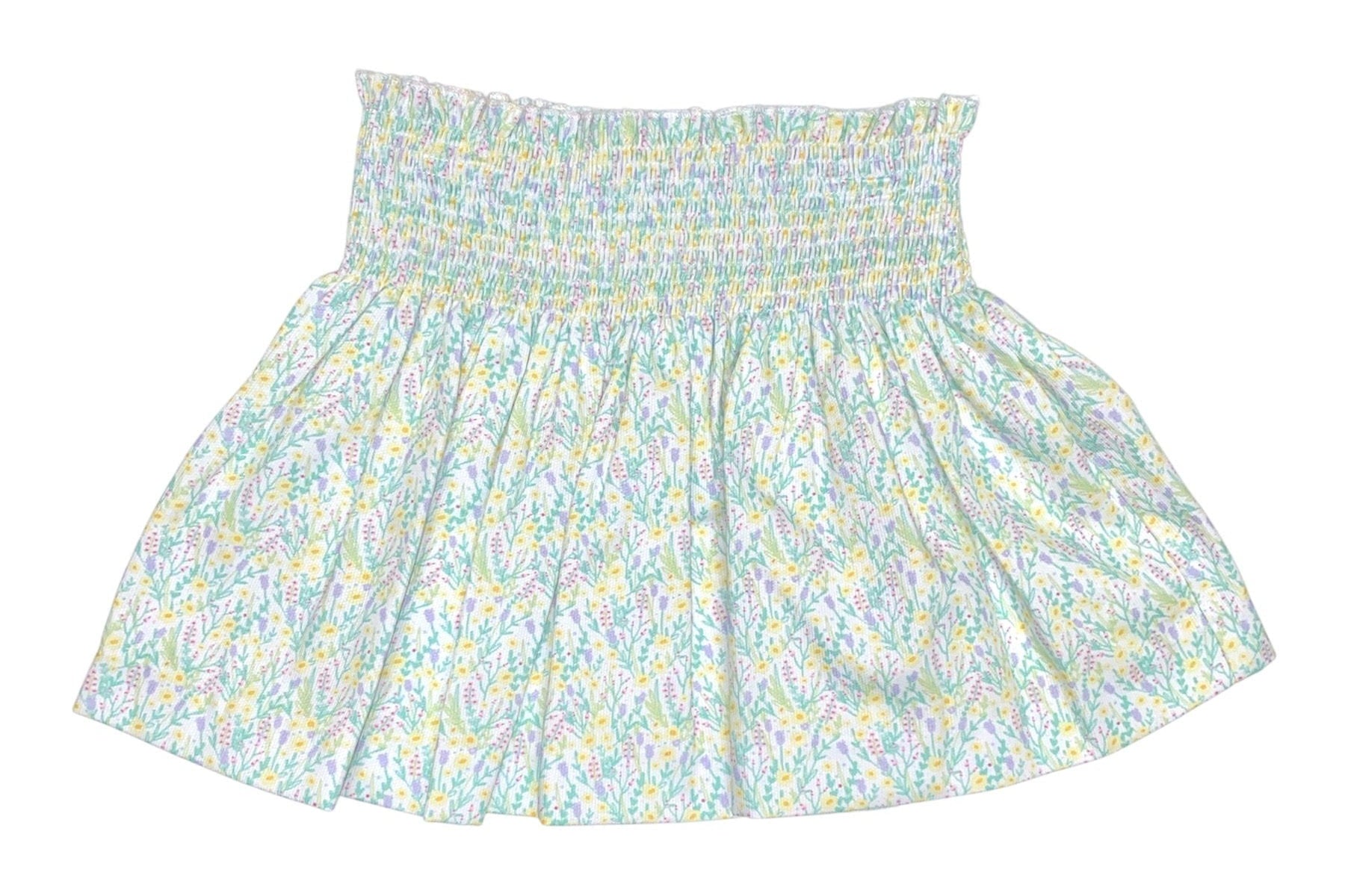 Zuccini Flower Garden Anya Skirt Flowers Garden Print 5301