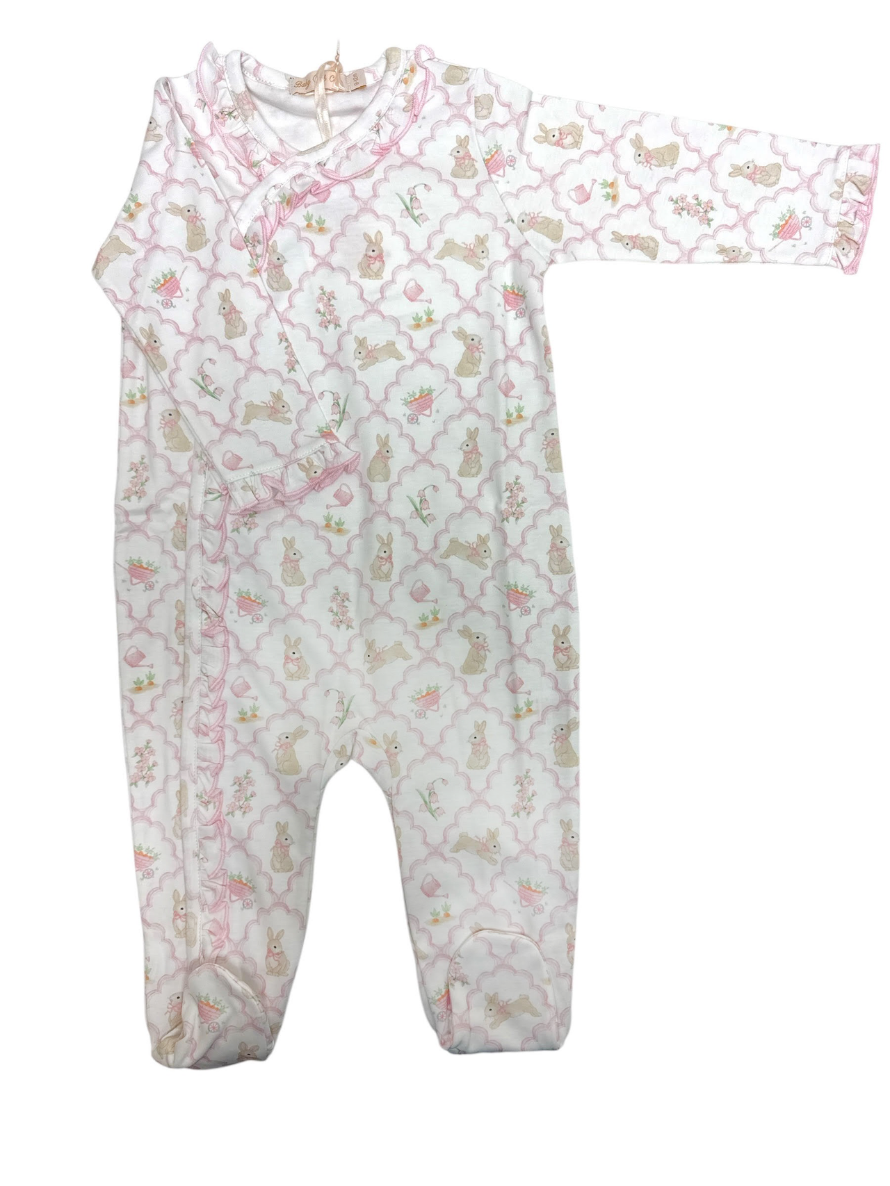 Baby Club Mosaic of Tails Footie W/Ruffles FOO44328 5302