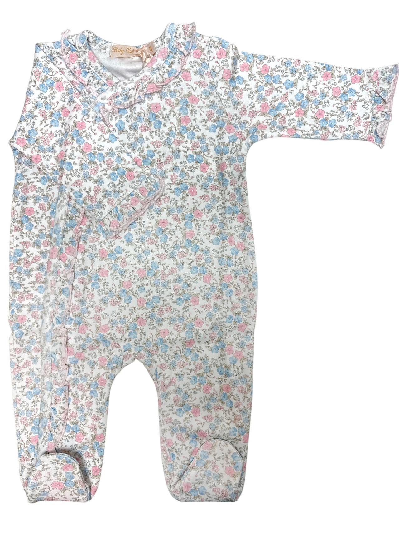 Baby Club Tiny Soft Footie W/Ruffles FOO44298 5302