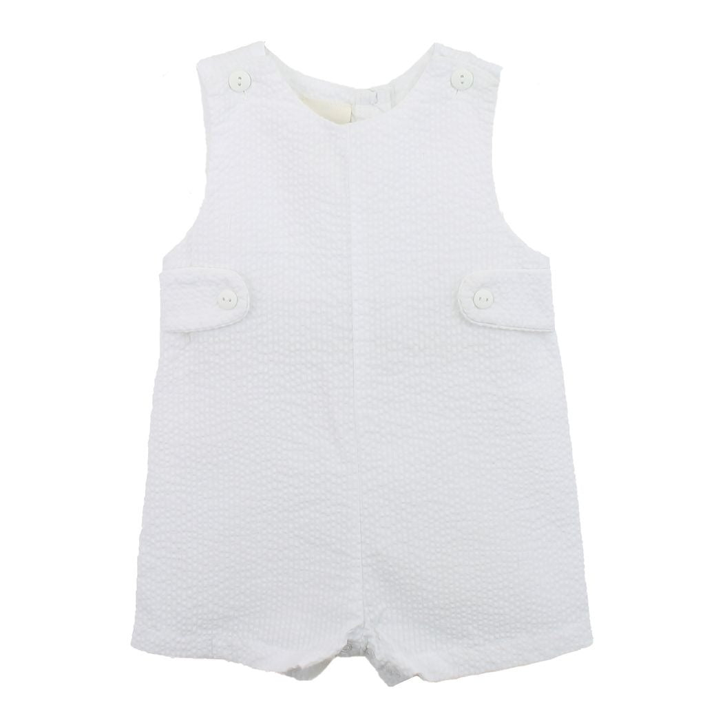 Petit Ami Romper W Side Tabs White 3581 5212