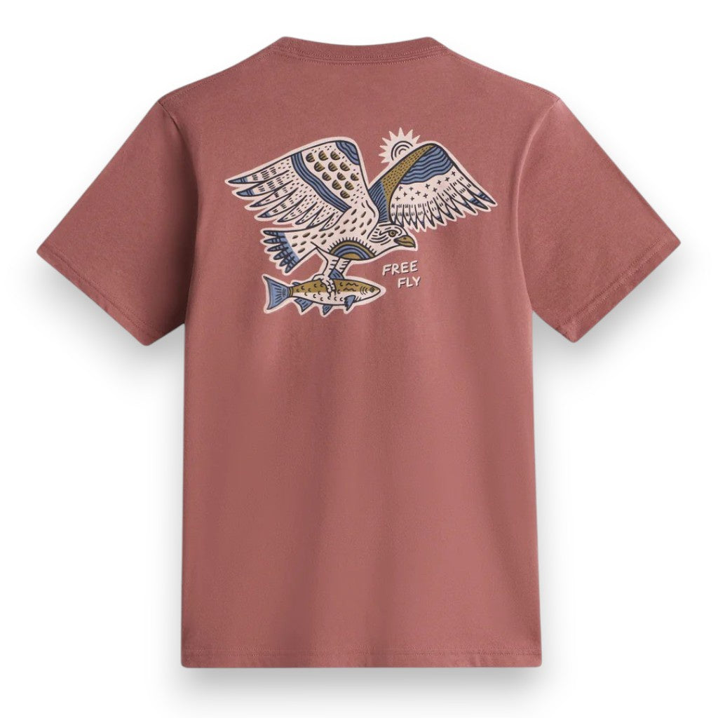 Free Fly Youth Osprey Catch Tee Plum 5307