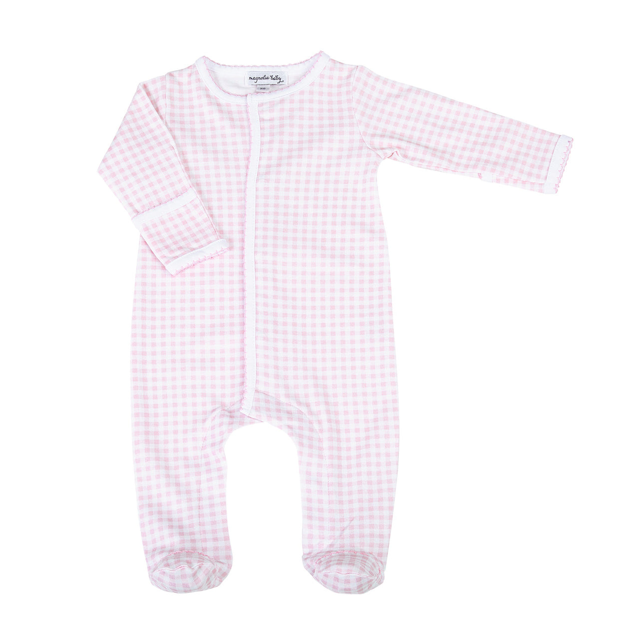 Magnolia Baby Mini Checks F24 Footie 4254-402 5110