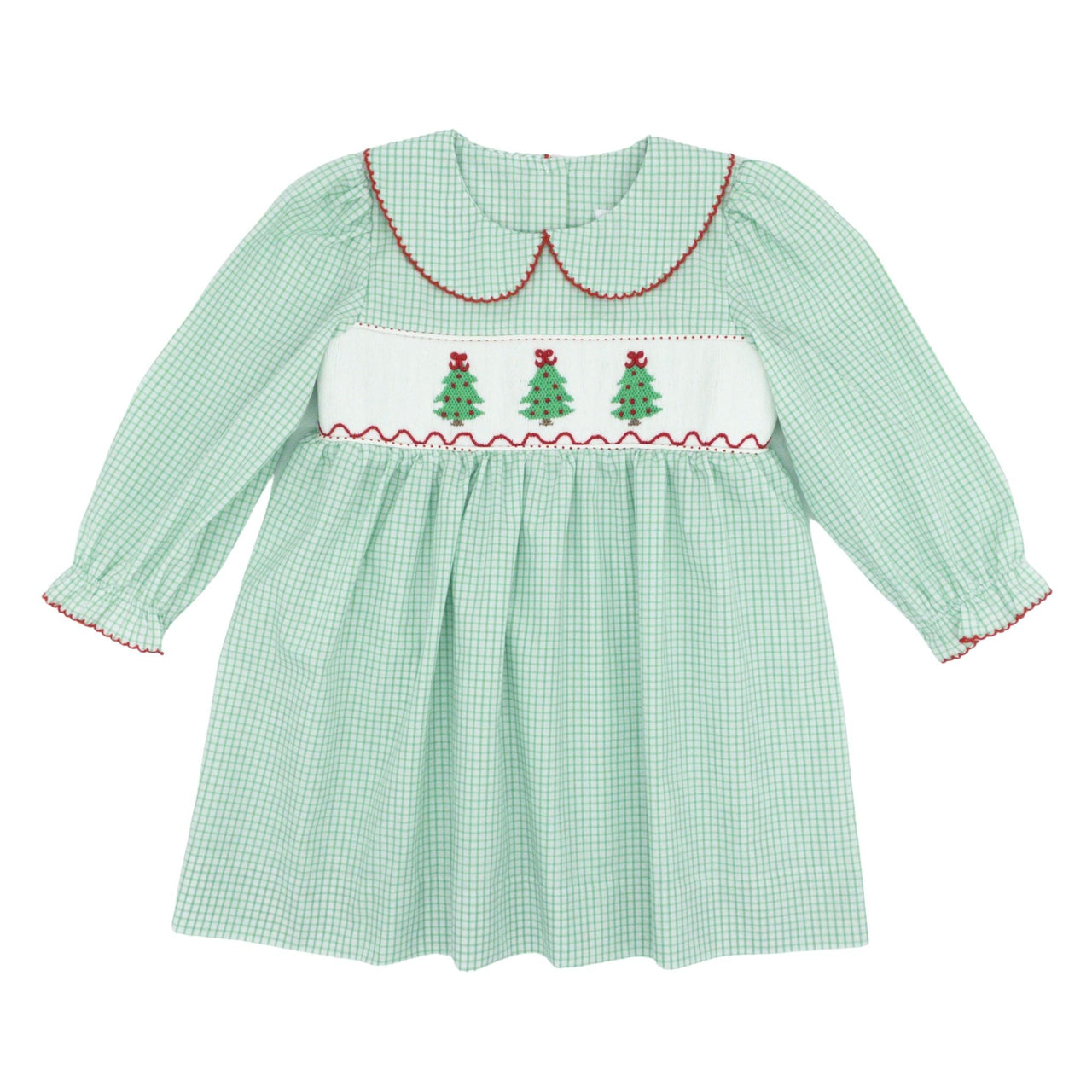 True Christmas tree Smocked Dress 8038 5108