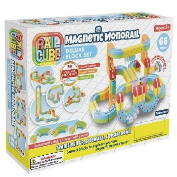 Rail Cube Magnetic Monorail Deluxe Set