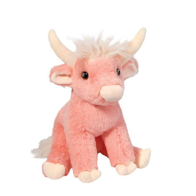 Douglas Candie Pink Highland Cow Softie