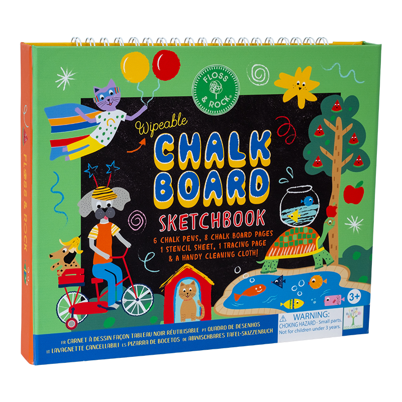 Floss & Rock Pets Chalk Board Sketchbook