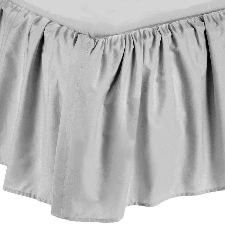 American Baby Ultra Soft Microfiber Ruffled Crib Skirt